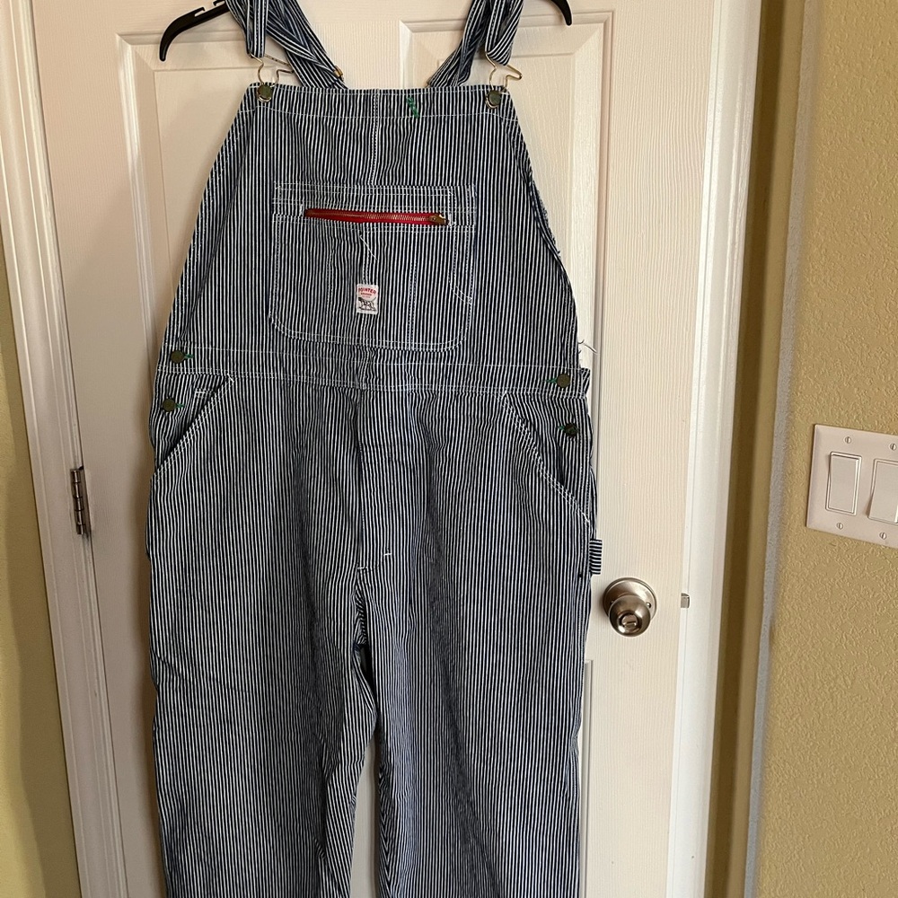 Dickies Striped Overalls